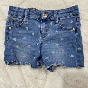 Little Girls Jean Shorts